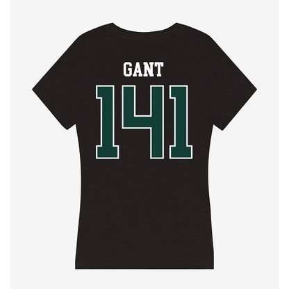 Michigan State - NCAA Wrestling : Dale Gant - Women's V-Neck T-Shirt-1