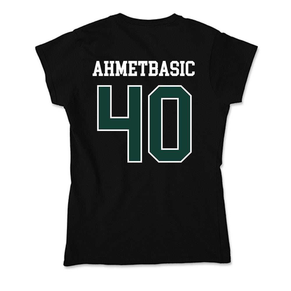 Michigan State - NCAA Football : Tarik Ahmetbasic - Soft Style Women’s T-Shirt-1