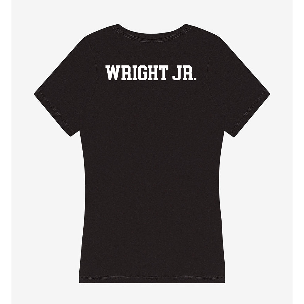 Michigan State - NCAA Football : Robert Wright Jr. - Women's V-Neck T-Shirt-1