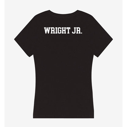 Michigan State - NCAA Football : Robert Wright Jr. - Women's V-Neck T-Shirt-1
