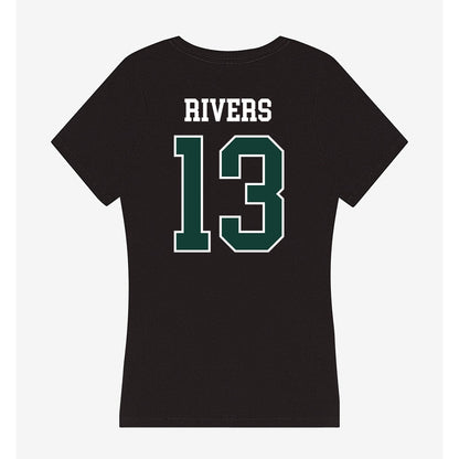Michigan State - NCAA Softball : Presley Rivers - Women's V-Neck T-Shirt-1