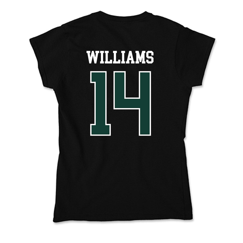 Michigan State - NCAA Football : Bryson Williams - Soft Style Women’s T-Shirt-1