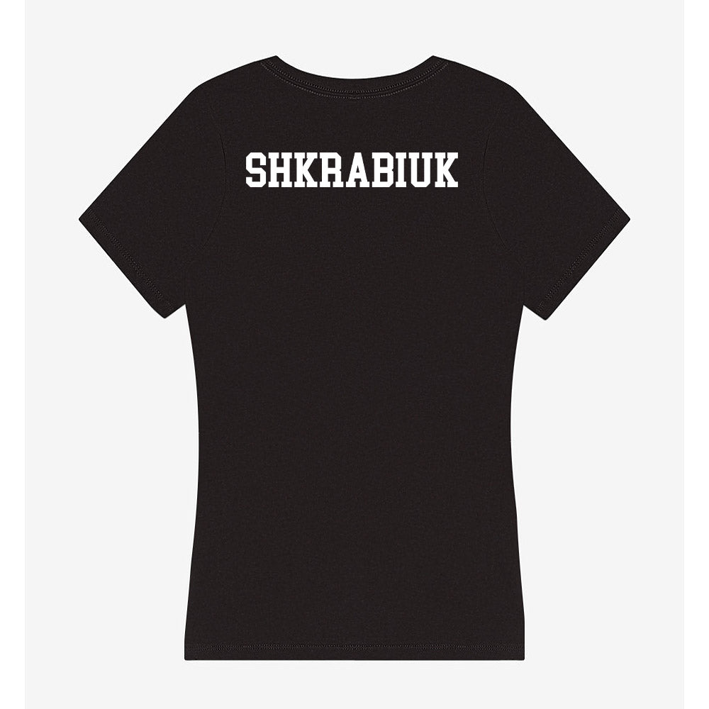 Michigan State - NCAA Women's Rowing : Mary Shkrabiuk - Women's V-Neck T-Shirt-1