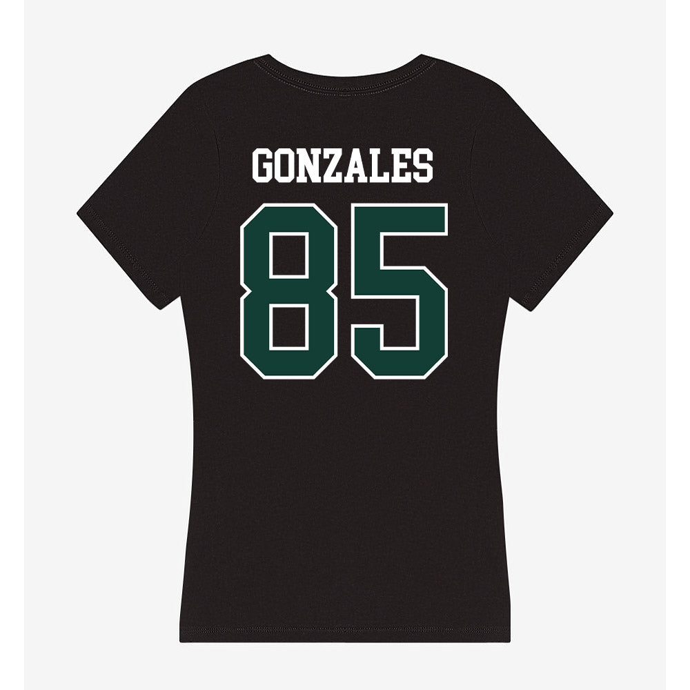 Michigan State - NCAA Football : Stephen Gonzales - Women's V-Neck T-Shirt-1