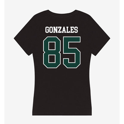 Michigan State - NCAA Football : Stephen Gonzales - Women's V-Neck T-Shirt-1