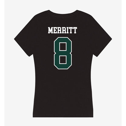 Michigan State - NCAA Men's Soccer : Miles Merritt - Women's V-Neck T-Shirt-1