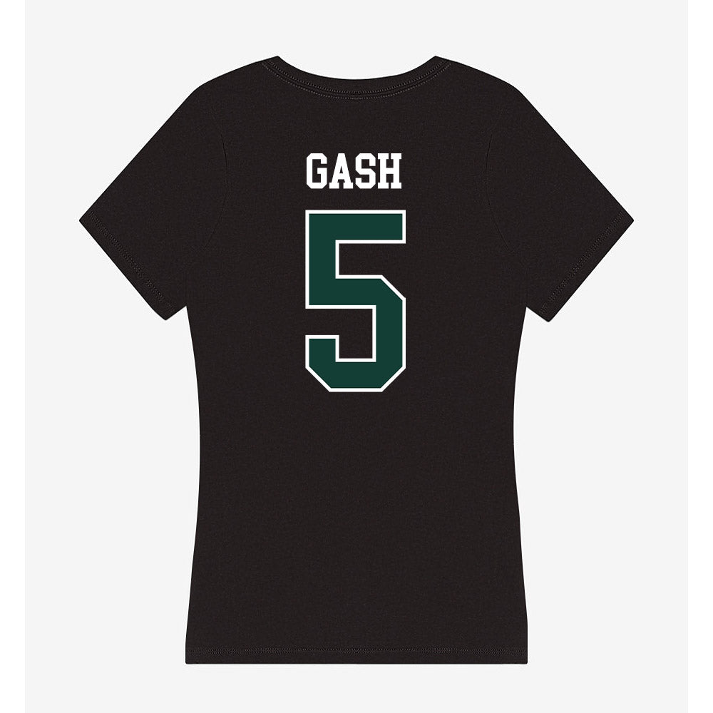 Michigan State - NCAA Football : Samson Gash - Women's V-Neck T-Shirt-1