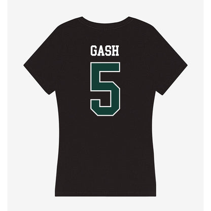 Michigan State - NCAA Football : Samson Gash - Women's V-Neck T-Shirt-1