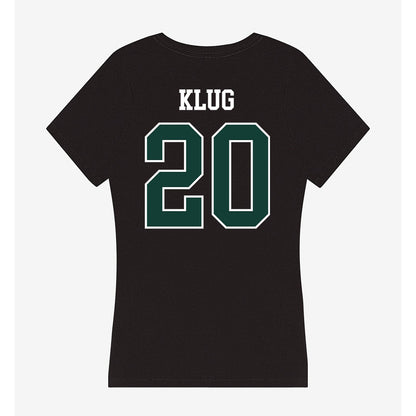 Michigan State - NCAA Baseball : Josh Klug - Women's V-Neck T-Shirt-1