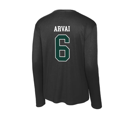 Michigan State - NCAA Women's Field Hockey : Clare Arvai - Activewear Long Sleeve T-Shirt-1