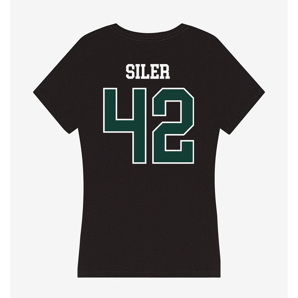 Michigan State - NCAA Baseball : Andrew Siler - Women's V-Neck T-Shirt-1
