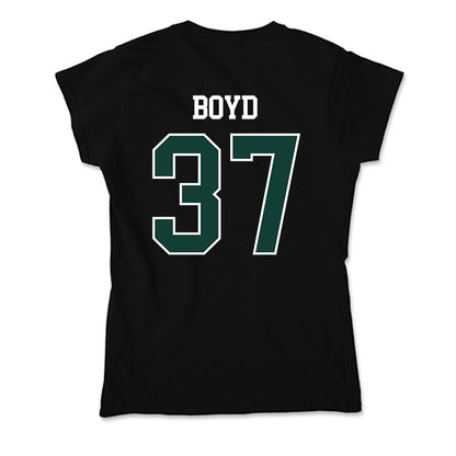 Michigan State - NCAA Football : Liam Boyd - Soft Style Women’s T-Shirt-1