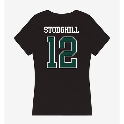 Michigan State - NCAA Football : Cam Stodghill - Women's V-Neck T-Shirt-1