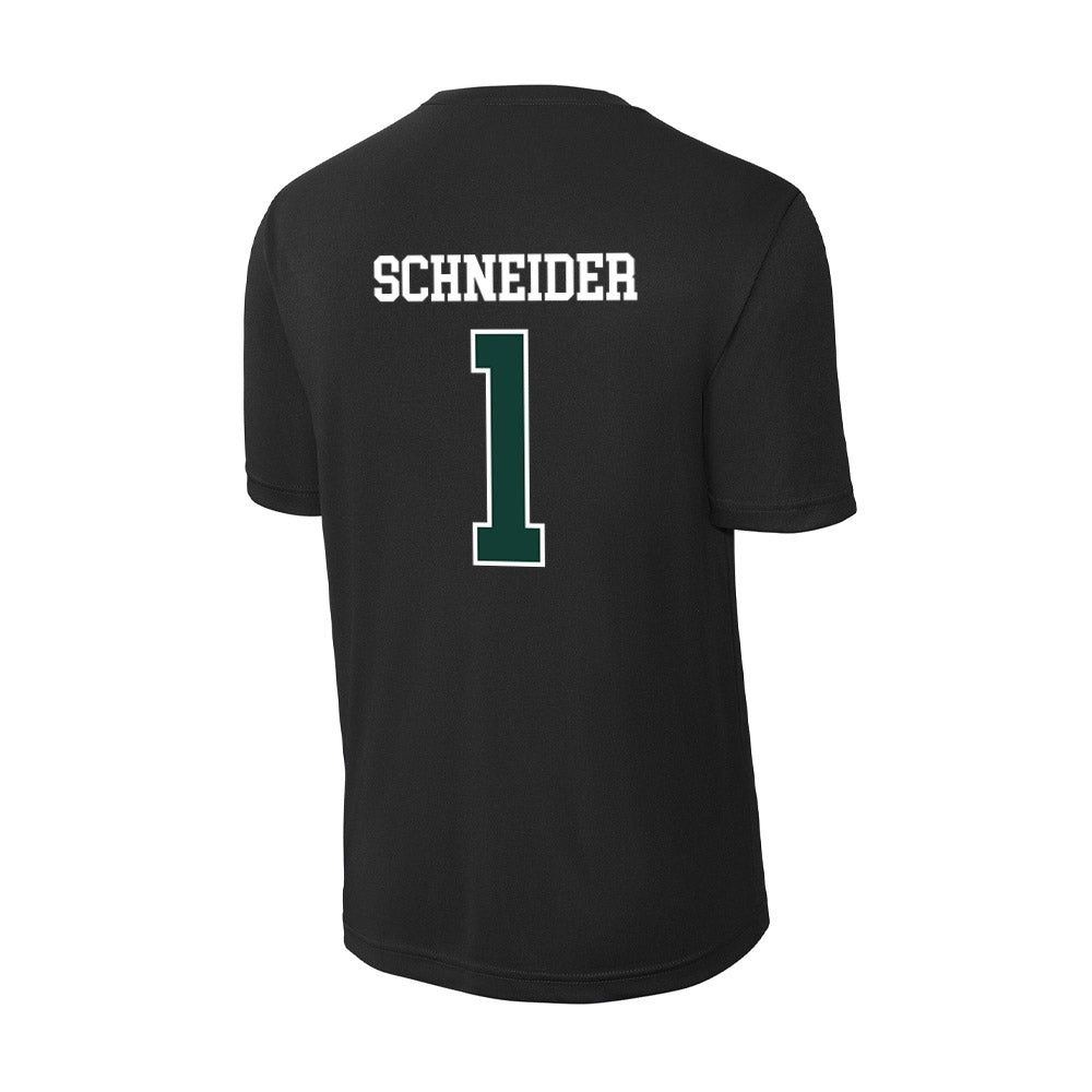 Michigan State - NCAA Women's Volleyball : Lia Schneider - Activewear T-Shirt-1