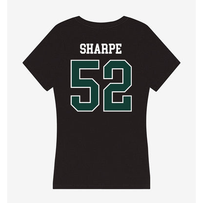 Michigan State - NCAA Football : Nickolus Sharpe - Women's V-Neck T-Shirt-1