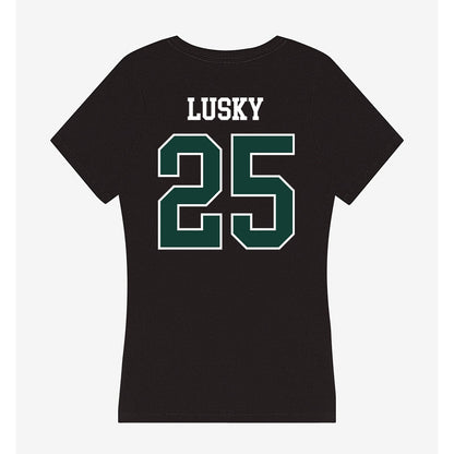 Michigan State - NCAA Men's Soccer : Jackson Lusky - Women's V-Neck T-Shirt-1