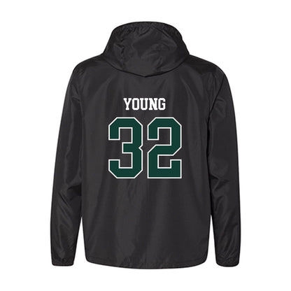 Michigan State - NCAA Football : Evan Young - Windbreaker-1