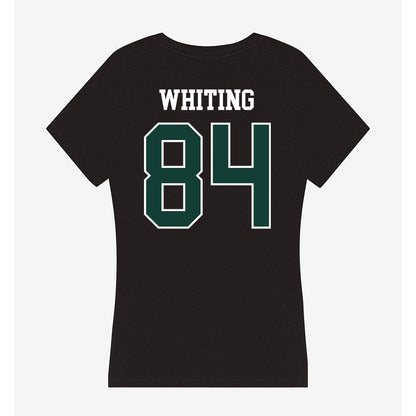Michigan State - NCAA Football : Eddie Whiting - Women's V-Neck T-Shirt-1