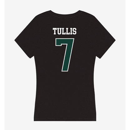 Michigan State - NCAA Football : Brandon Tullis - Women's V-Neck T-Shirt-1
