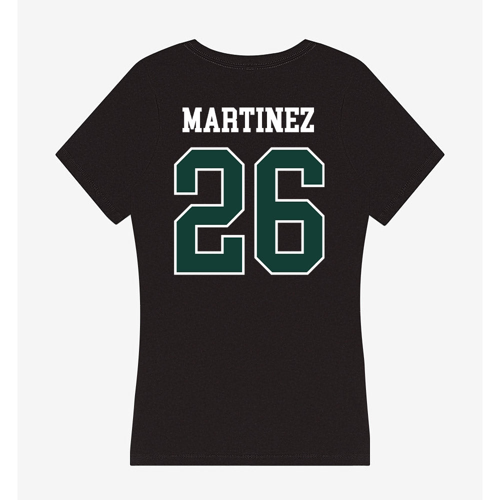 Michigan State - NCAA Football : Trevaughn Martinez - Women's V-Neck T-Shirt-1