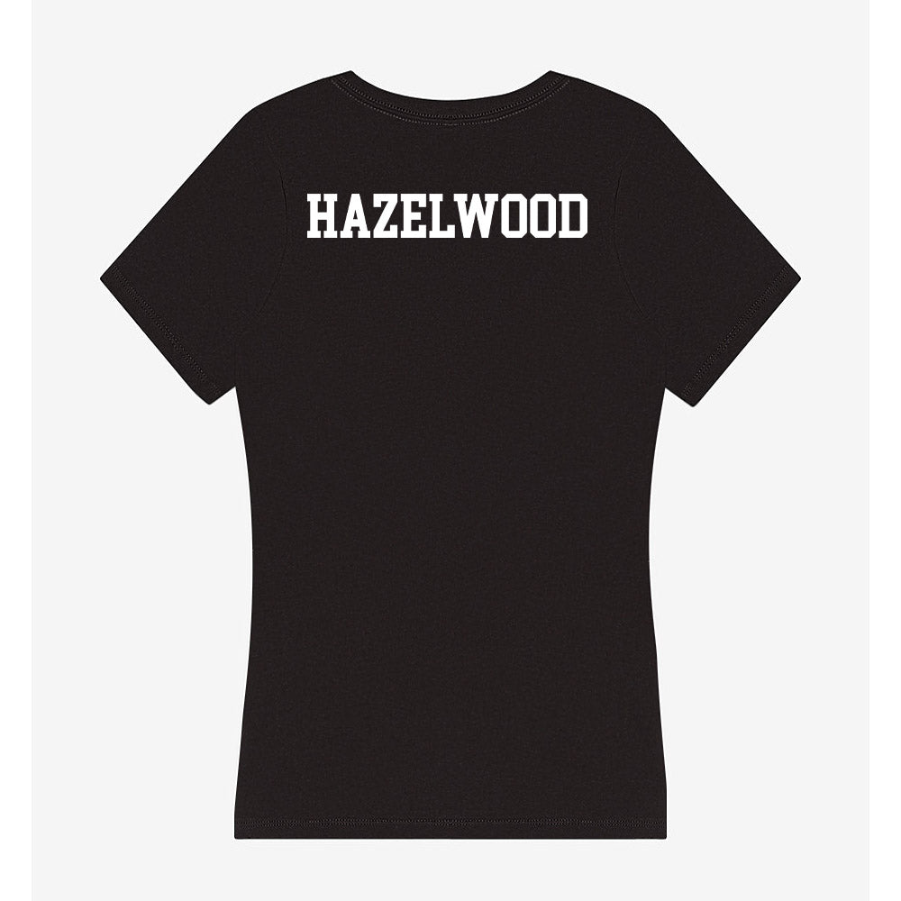 Michigan State - NCAA Football : Carlos Hazelwood - Women's V-Neck T-Shirt-1