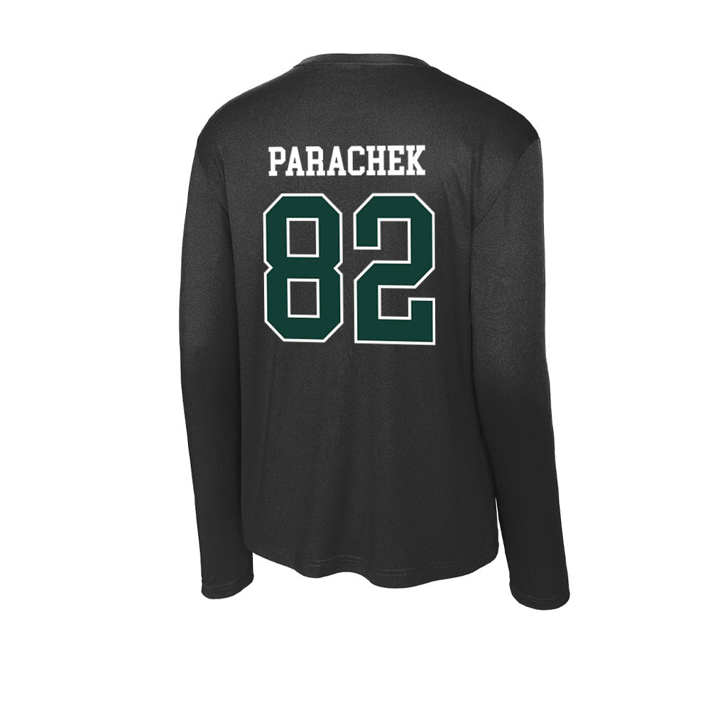 Michigan State - NCAA Football : Brennan Parachek - Activewear Long Sleeve T-Shirt-1