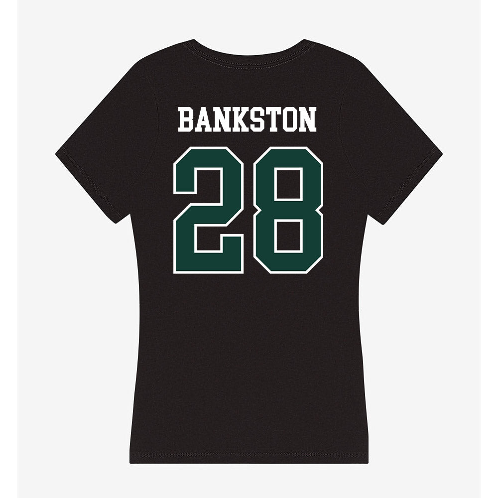 Michigan State - NCAA Women's Volleyball : Alanna Bankston - Women's V-Neck T-Shirt-1