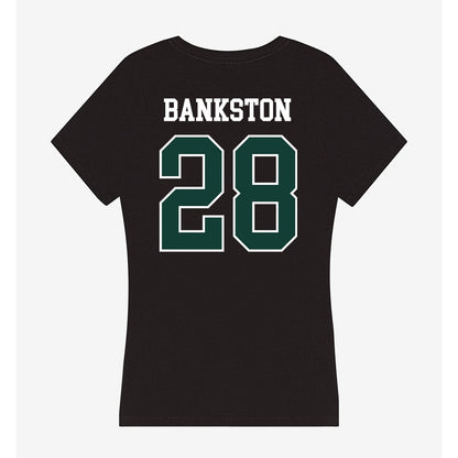 Michigan State - NCAA Women's Volleyball : Alanna Bankston - Women's V-Neck T-Shirt-1