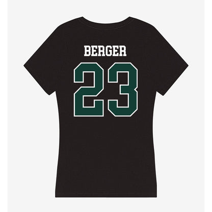 Michigan State - NCAA Women's Volleyball : Cameron Berger - Women's V-Neck T-Shirt-1