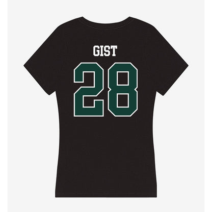 Michigan State - NCAA Football : Zion Gist - Women's V-Neck T-Shirt-1
