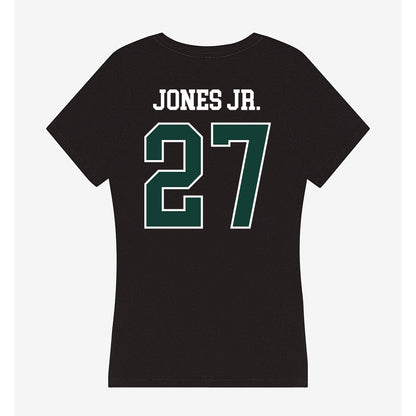 Michigan State - NCAA Football : Darrin Jones Jr. - Women's V-Neck T-Shirt-1