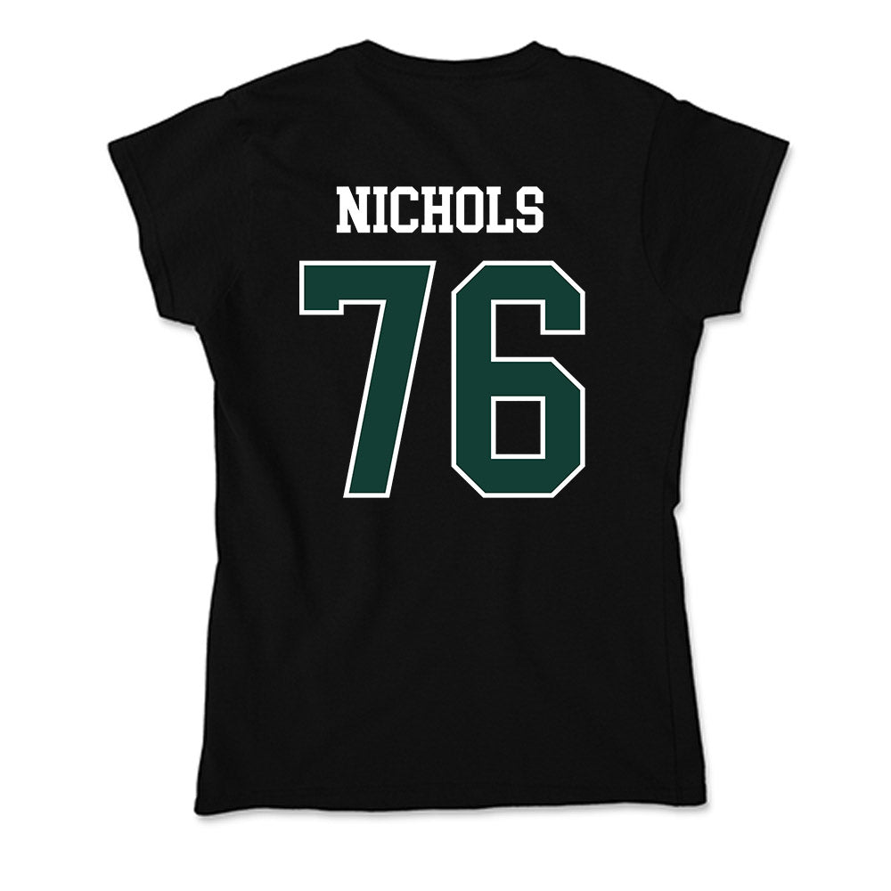 Michigan State - NCAA Football : Drew Nichols - Soft Style Women’s T-Shirt-1