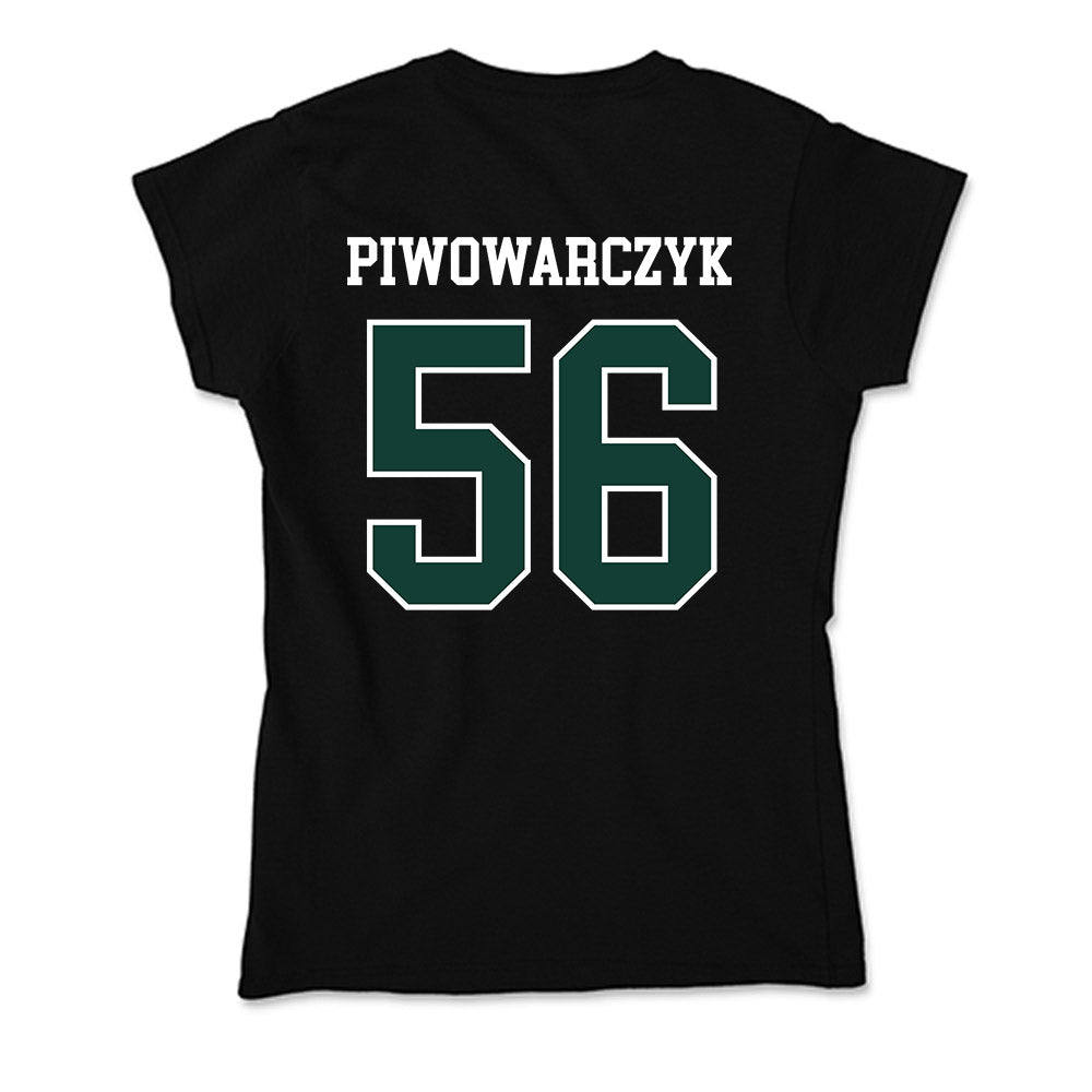 Michigan State - NCAA Football : Chris Piwowarczyk - Soft Style Women’s T-Shirt-1