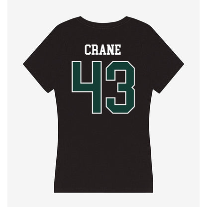 Michigan State - NCAA Baseball : Bobby Crane - Women's V-Neck T-Shirt-1