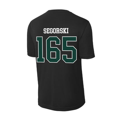 Michigan State - NCAA Wrestling : Owen Segorski - Activewear T-Shirt-1
