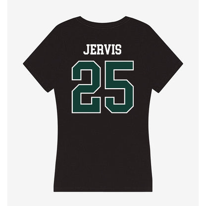 Michigan State - NCAA Men's Basketball : Jasiah Jervis - Women's V-Neck T-Shirt-1