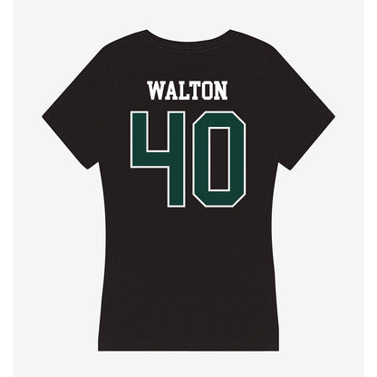 Michigan State - NCAA Men's Basketball : Brennan Walton - Women's V-Neck T-Shirt-1