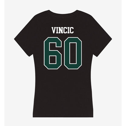 Michigan State - NCAA Football : Luka Vincic - Women's V-Neck T-Shirt-1