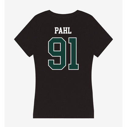 Michigan State - NCAA Football : Jackson Pahl - Women's V-Neck T-Shirt-1