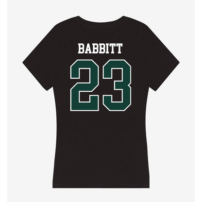 Michigan State - NCAA Football : Peyton Babbitt - Women's V-Neck T-Shirt-1