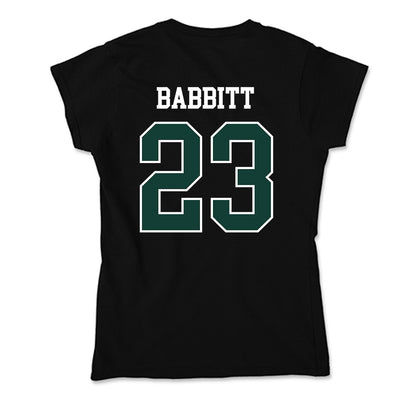 Michigan State - NCAA Football : Peyton Babbitt - Soft Style Women’s T-Shirt-1
