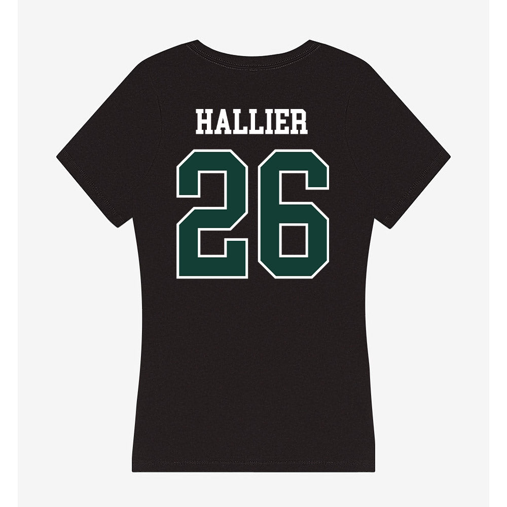 Michigan State - NCAA Women's Soccer : Mimi Hallier - Women's V-Neck T-Shirt-1