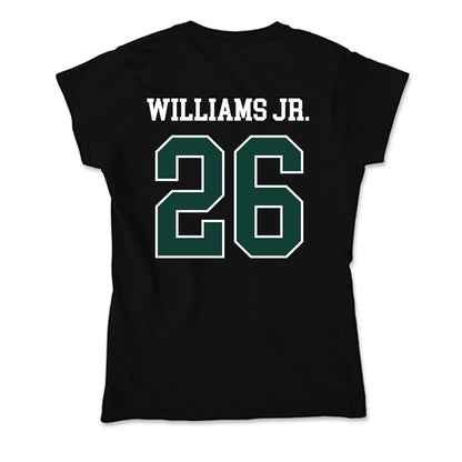 Michigan State - NCAA Football : Cedric Williams Jr. - Soft Style Women’s T-Shirt-1