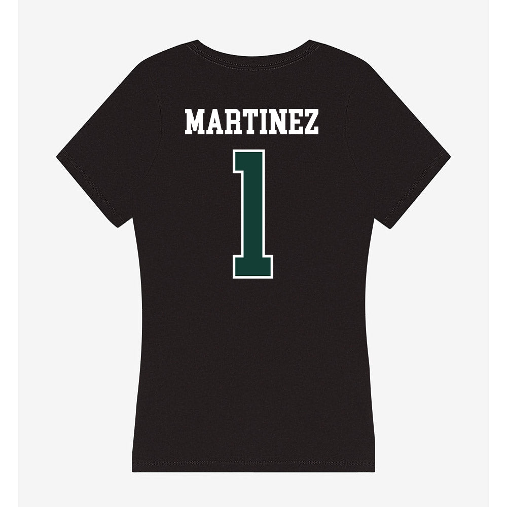 Michigan State - NCAA Football : Nikai Martinez - Women's V-Neck T-Shirt-1