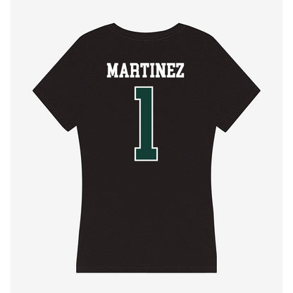 Michigan State - NCAA Football : Nikai Martinez - Women's V-Neck T-Shirt-1