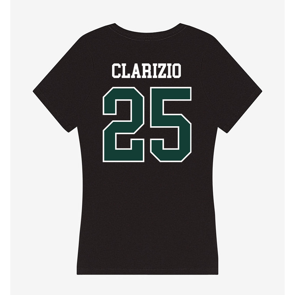 Michigan State - NCAA Football : Jace Clarizio - Women's V-Neck T-Shirt-1