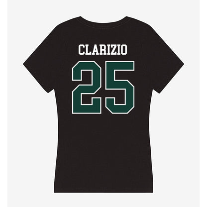 Michigan State - NCAA Football : Jace Clarizio - Women's V-Neck T-Shirt-1