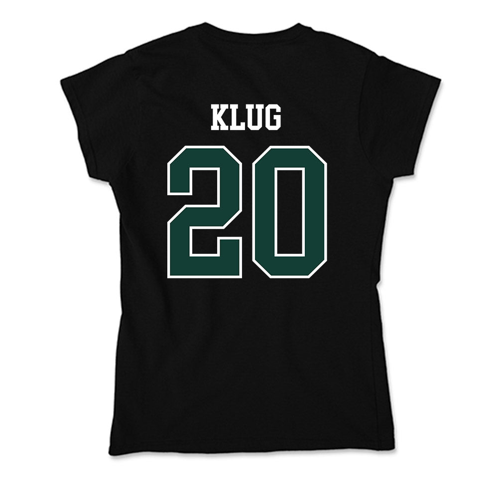 Michigan State - NCAA Baseball : Josh Klug - Soft Style Women’s T-Shirt-1