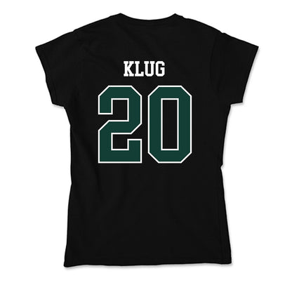 Michigan State - NCAA Baseball : Josh Klug - Soft Style Women’s T-Shirt-1