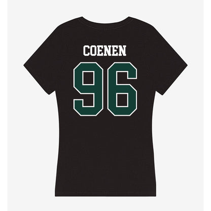 Michigan State - NCAA Football : Eli Coenen - Women's V-Neck T-Shirt-1